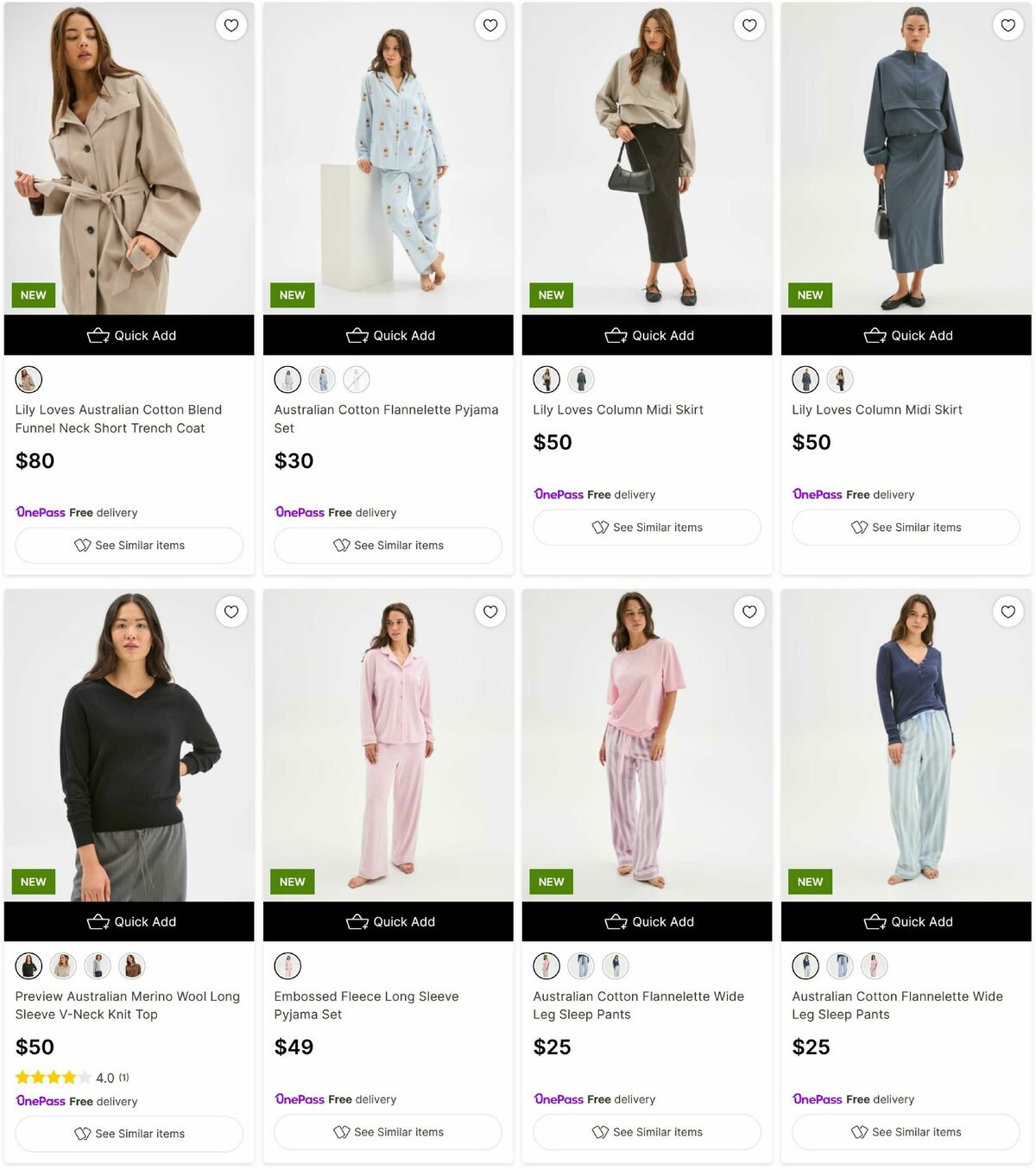 Target Catalogues from 27 April