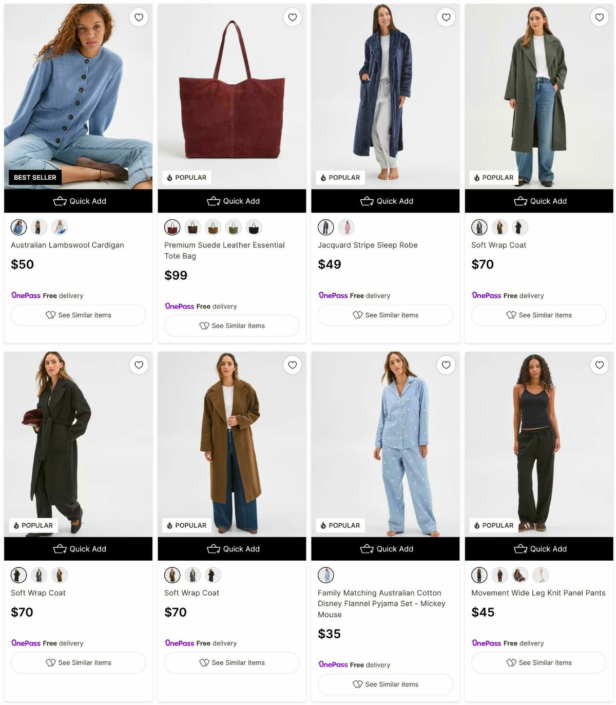 Target Catalogues from 27 April