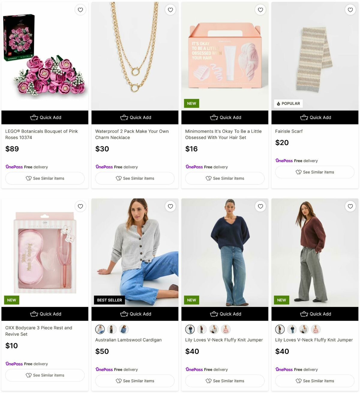 Target Catalogues from 27 April