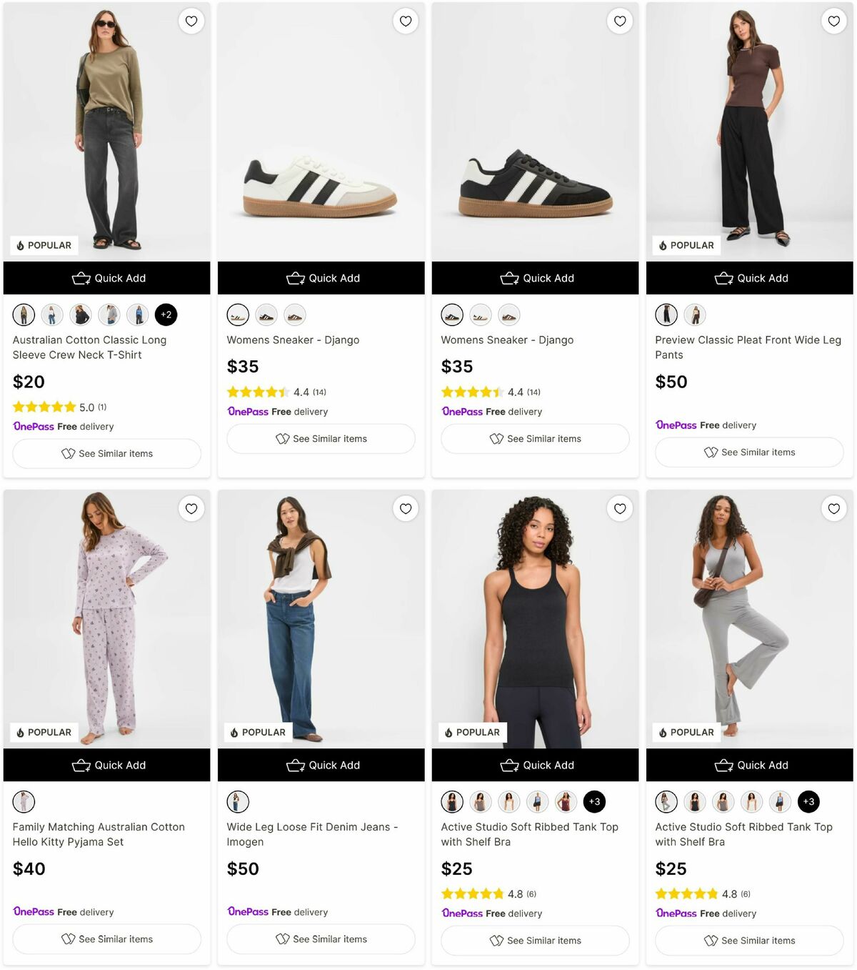 Target Catalogues from 27 April