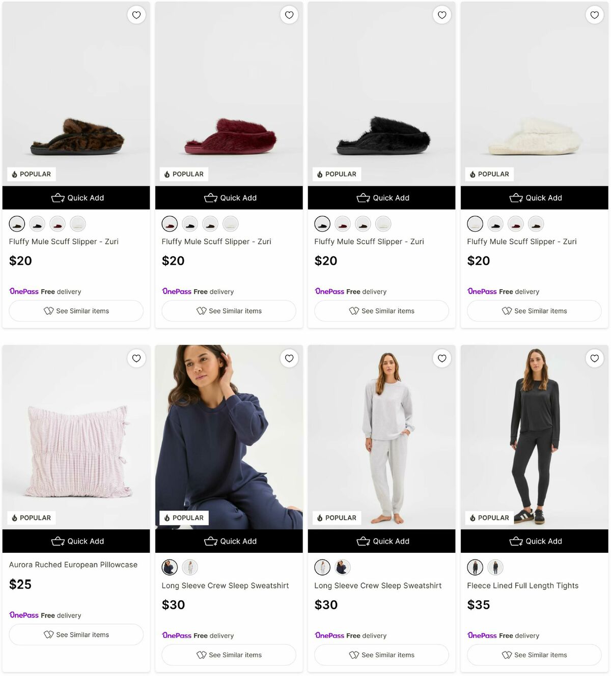 Target Catalogues from 27 April