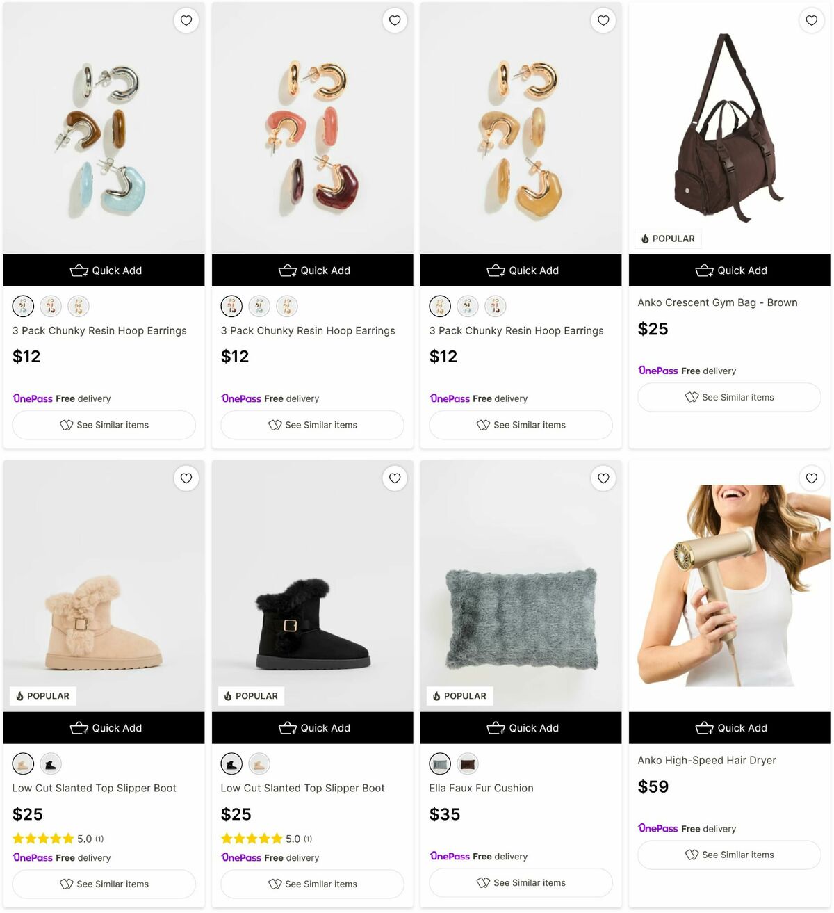 Target Catalogues from 27 April