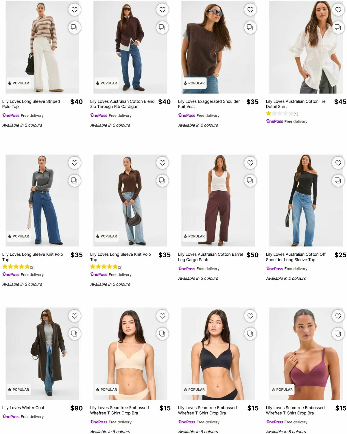 Target Catalogues from 14 May