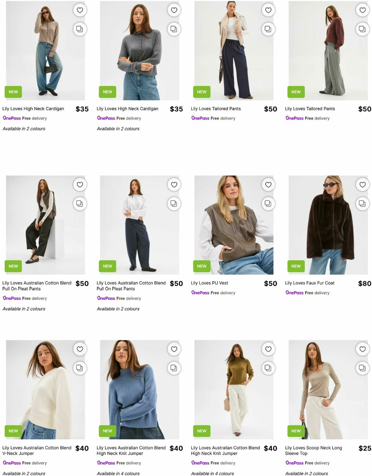 Target Catalogues from 14 May