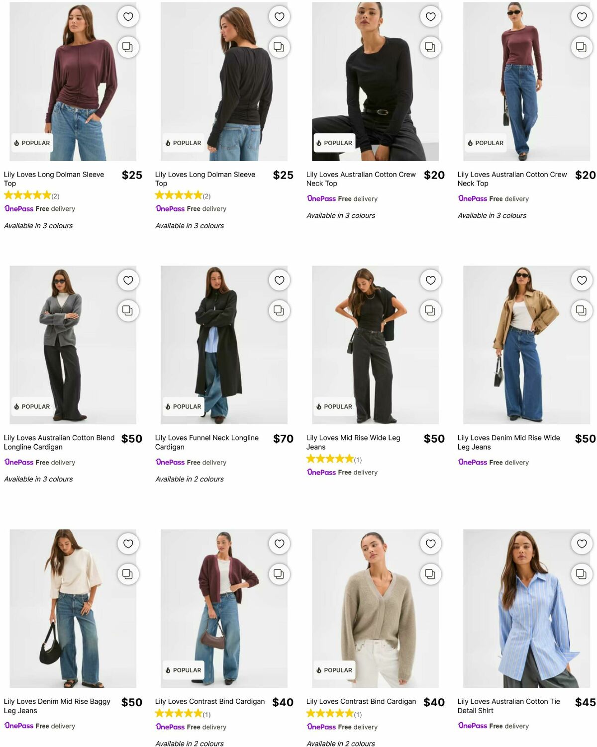 Target Catalogues from 14 May
