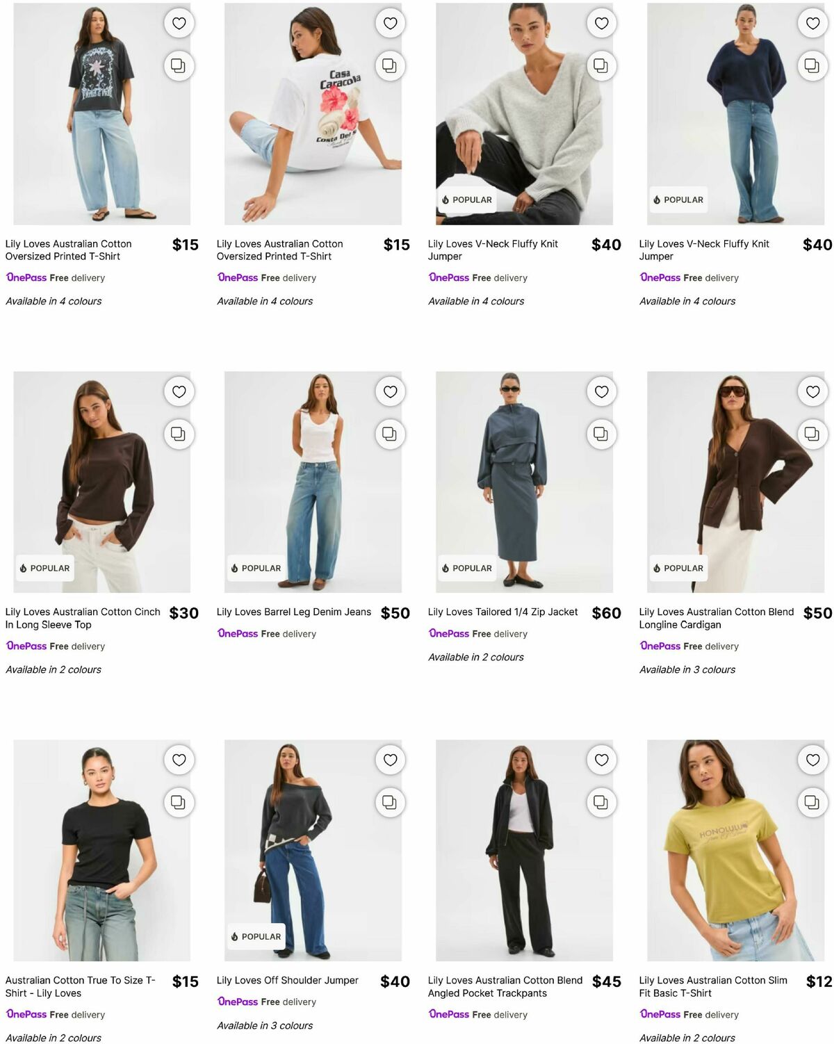 Target Catalogues from 14 May