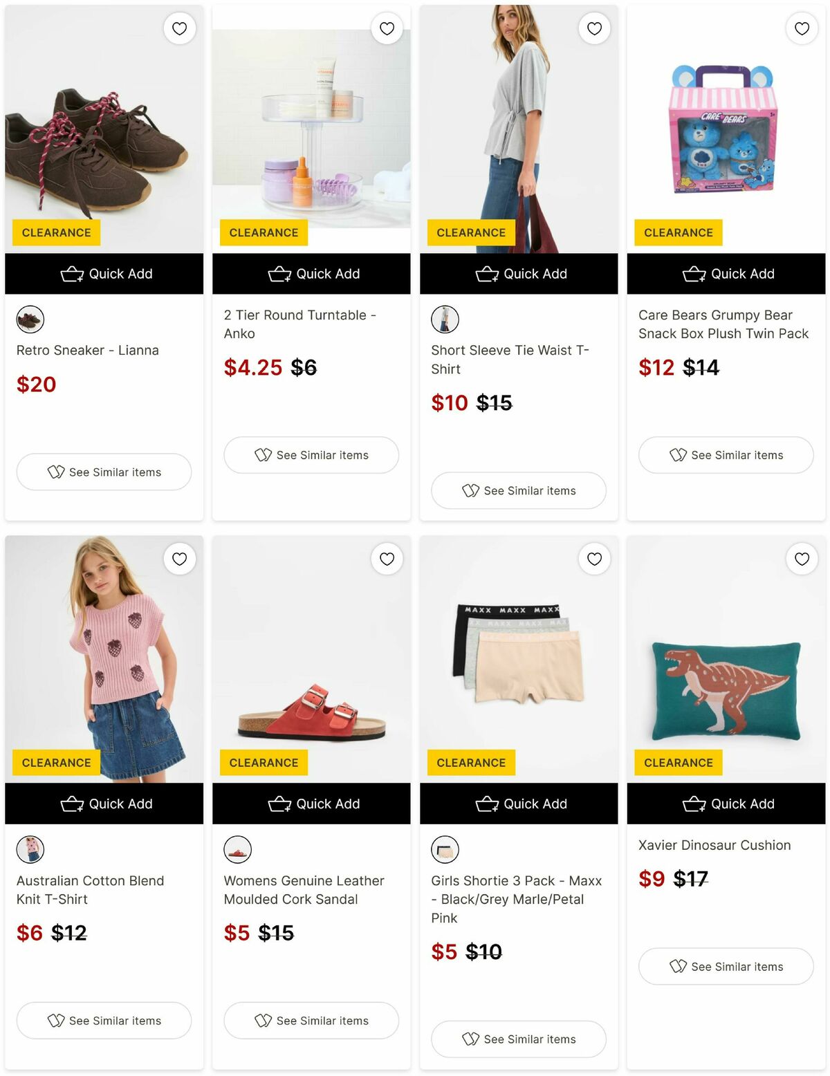 Target Catalogues from 10 June