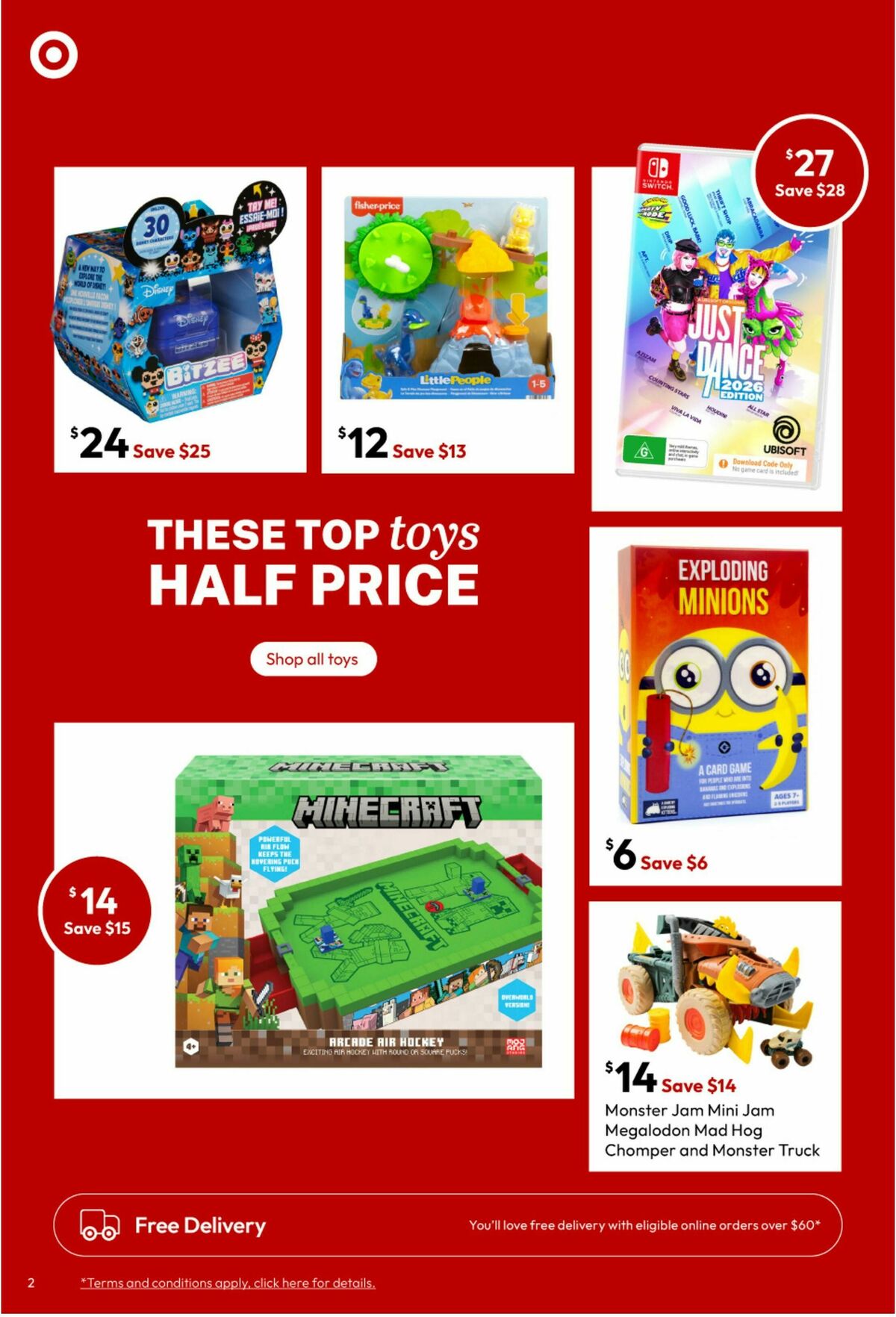 Target Catalogues from 24 June