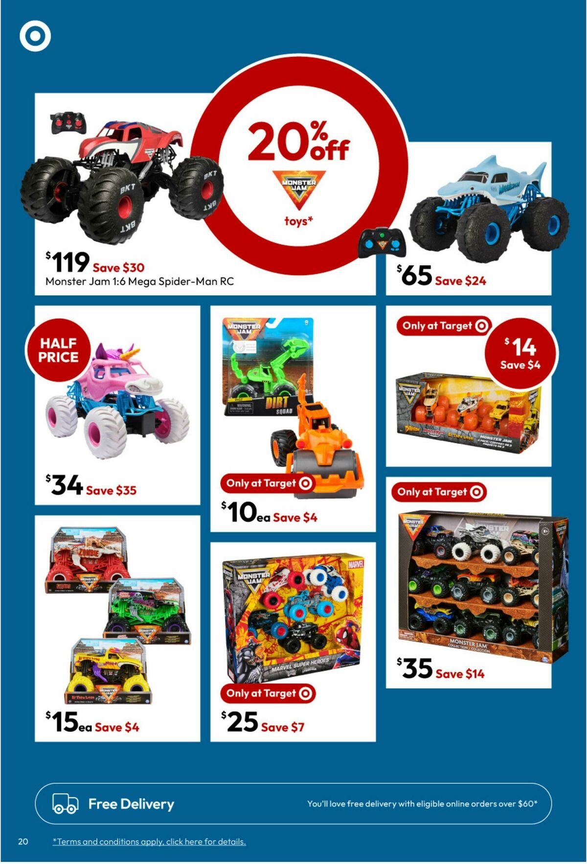 Target Catalogues from 24 June