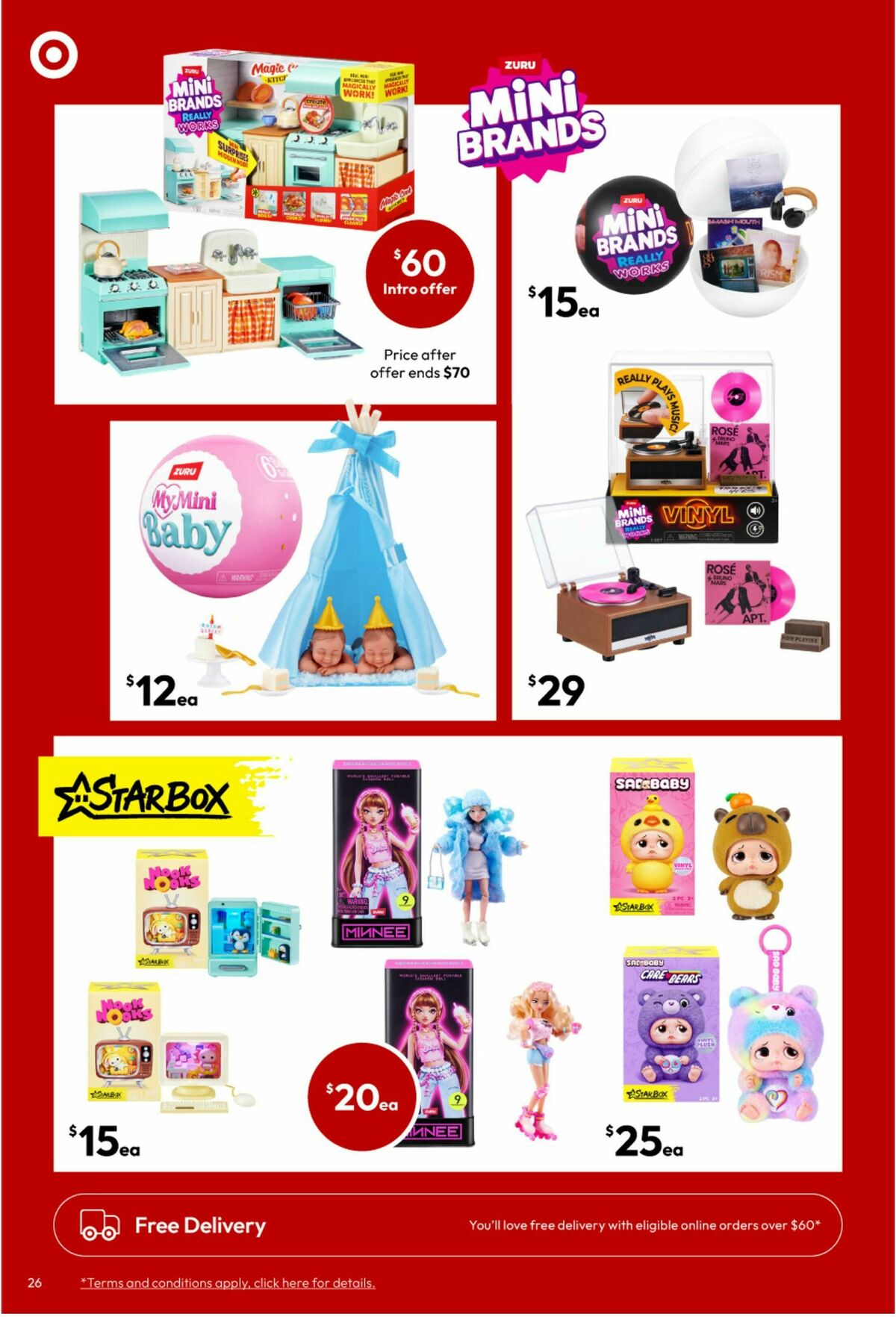 Target Catalogues from 24 June