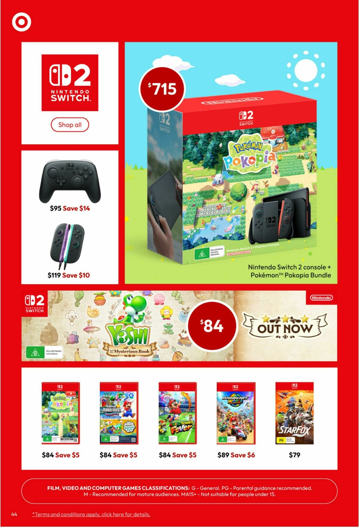 Target Catalogues from 24 June