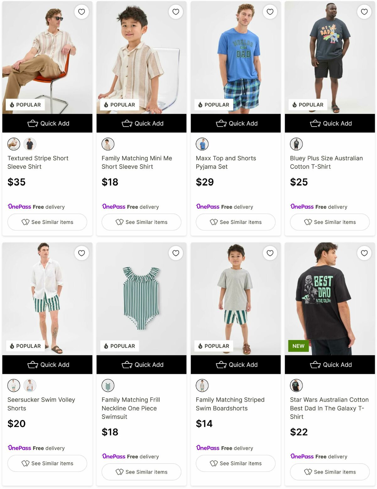 Target Catalogues from 25 August