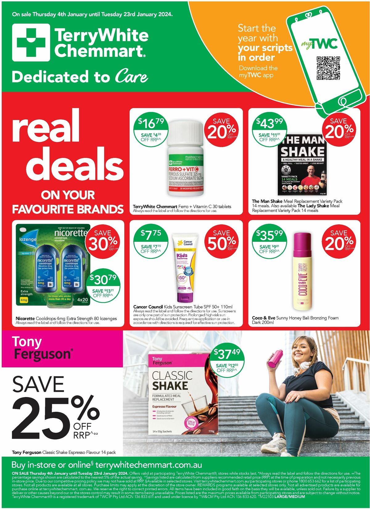 TerryWhite Chemmart Catalogues from 4 January