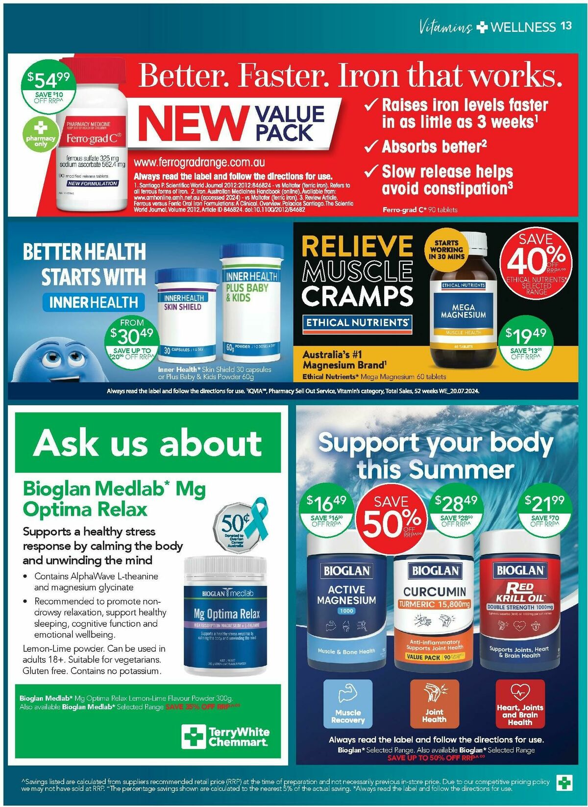 TerryWhite Chemmart Catalogues from 13 February