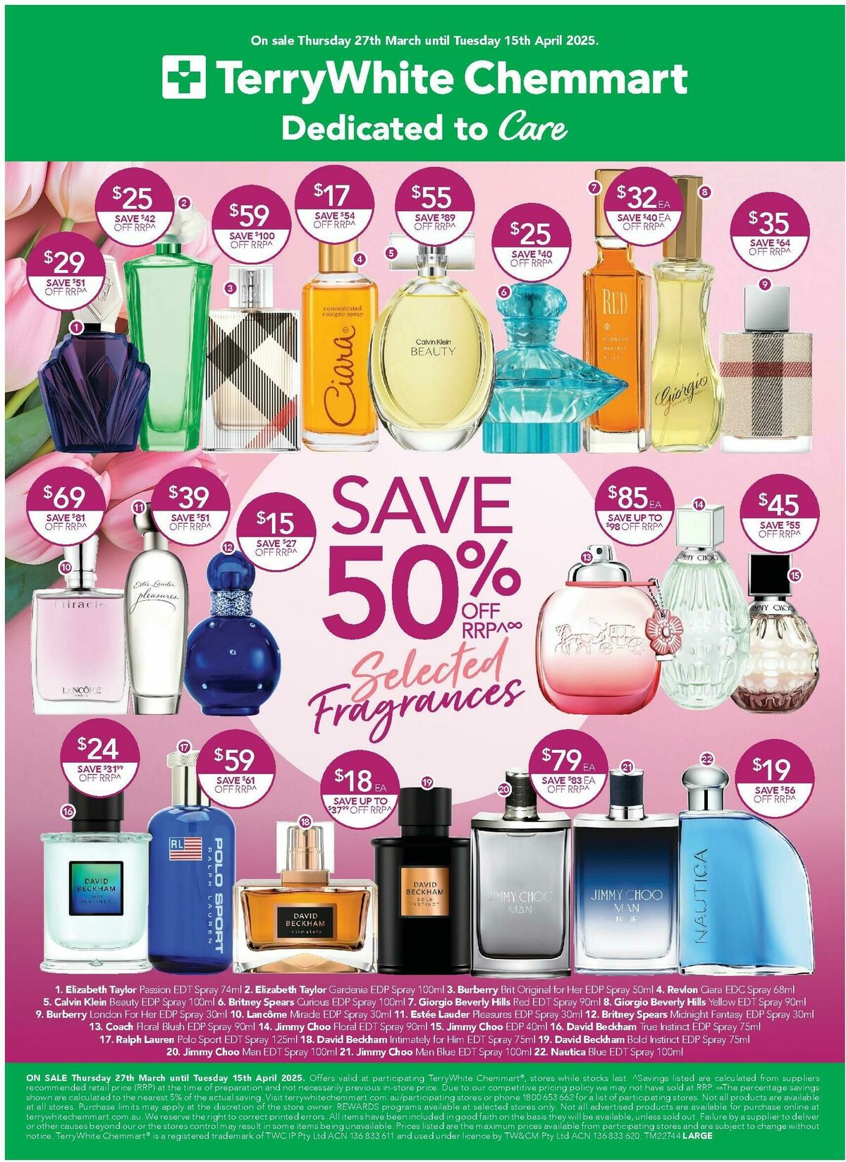 TerryWhite Chemmart Catalogues from 27 March