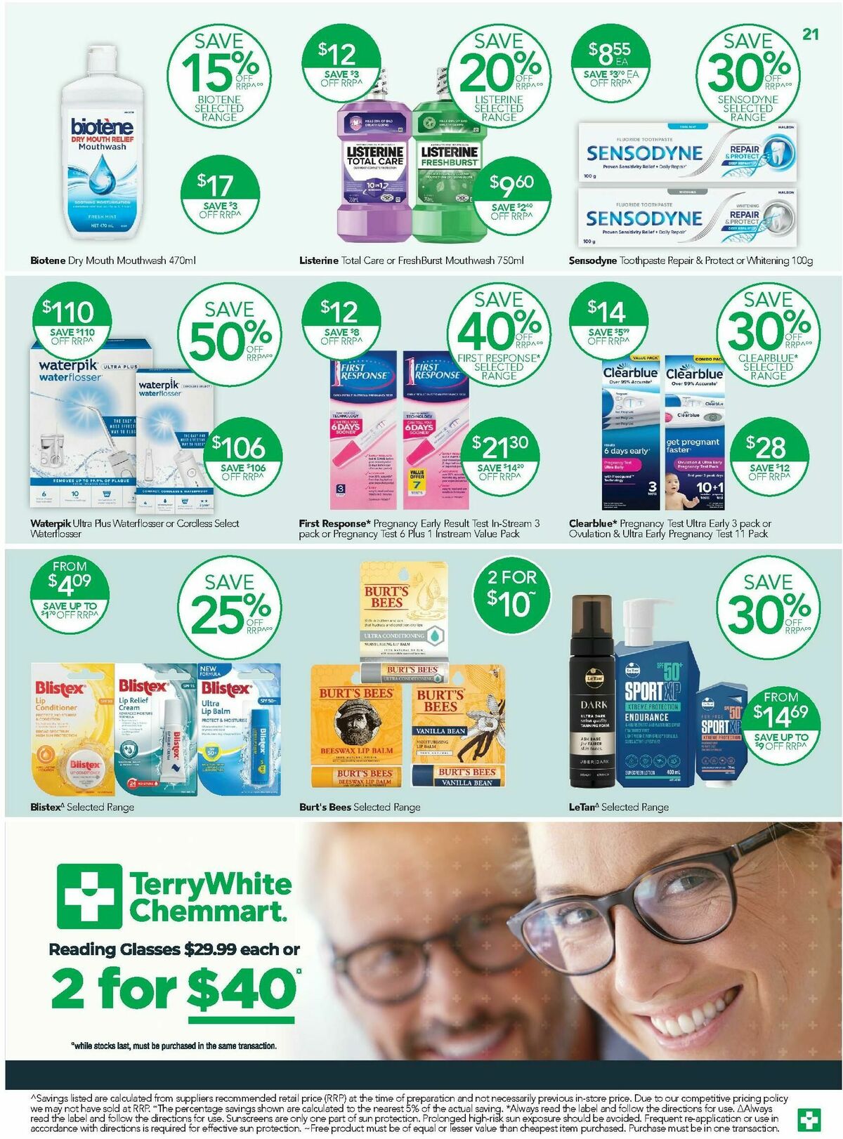 TerryWhite Chemmart Catalogues from 21 August