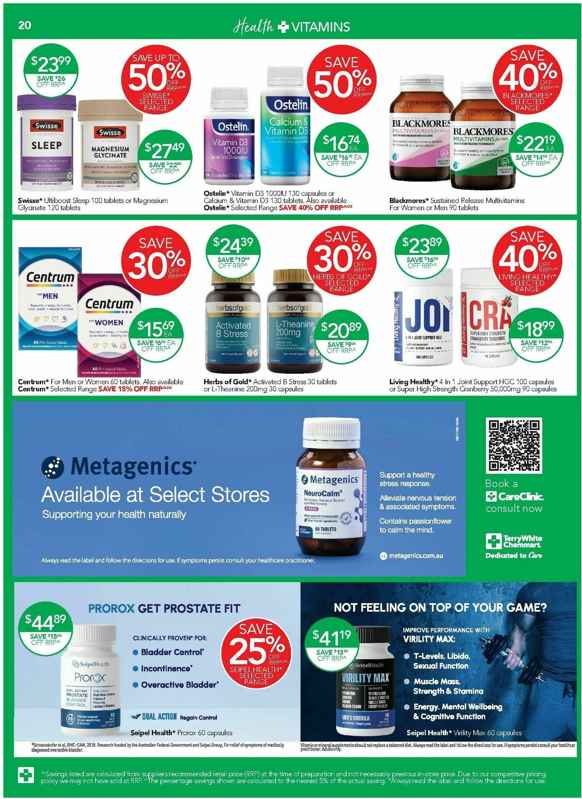 TerryWhite Chemmart Catalogues from 23 October
