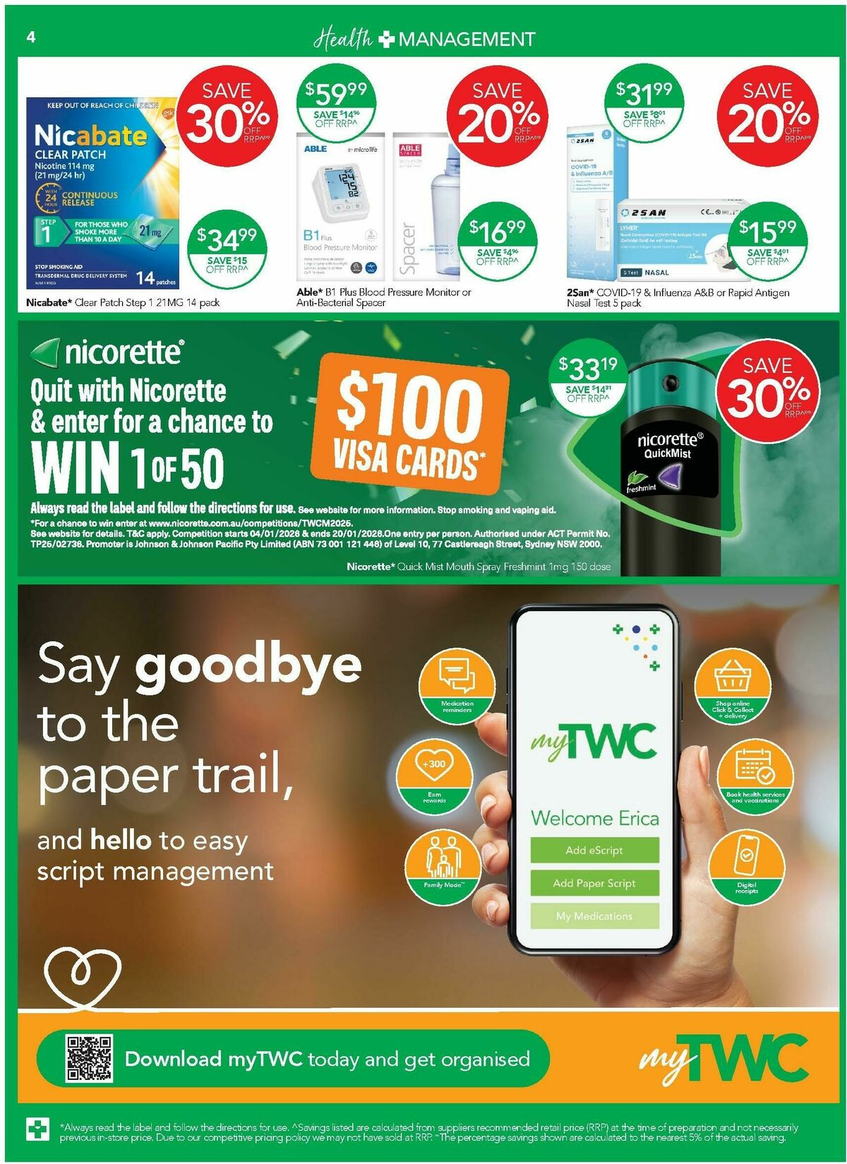 TerryWhite Chemmart Catalogues from 1 January