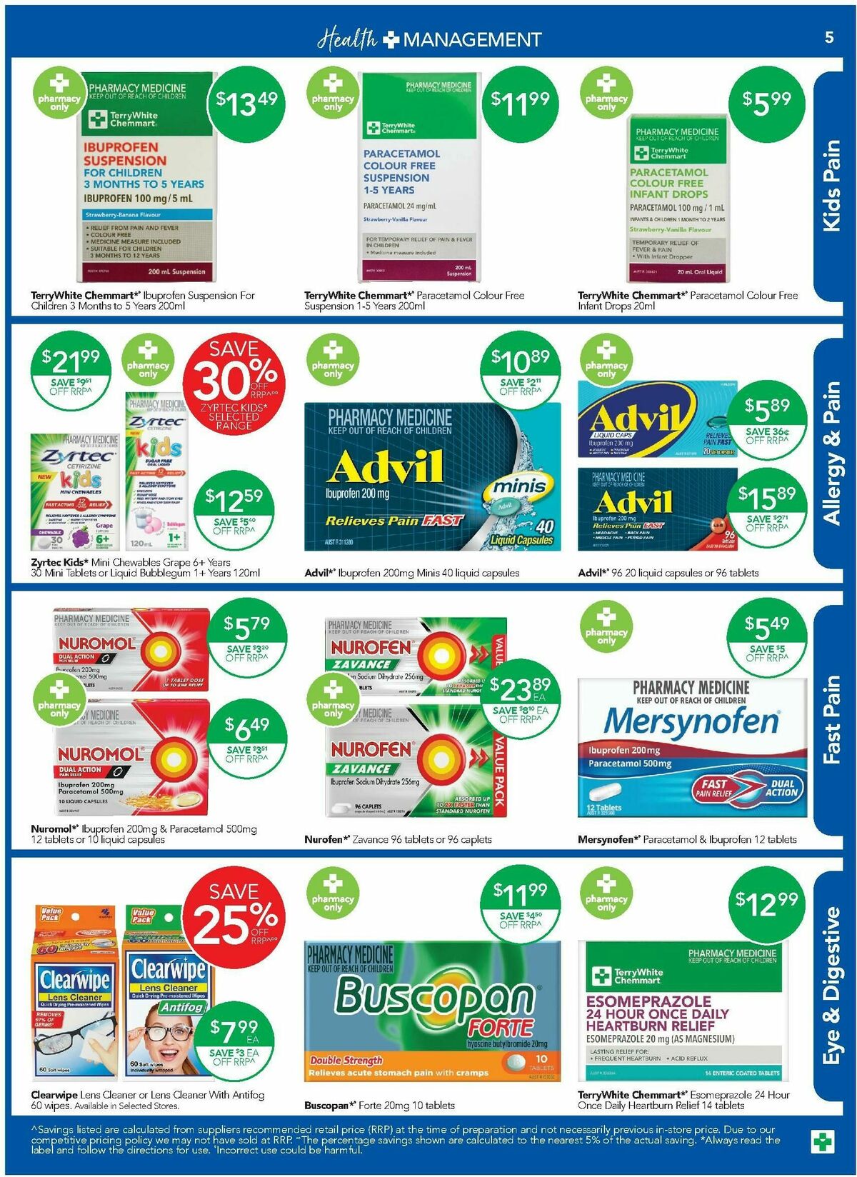 TerryWhite Chemmart Catalogues from 1 January