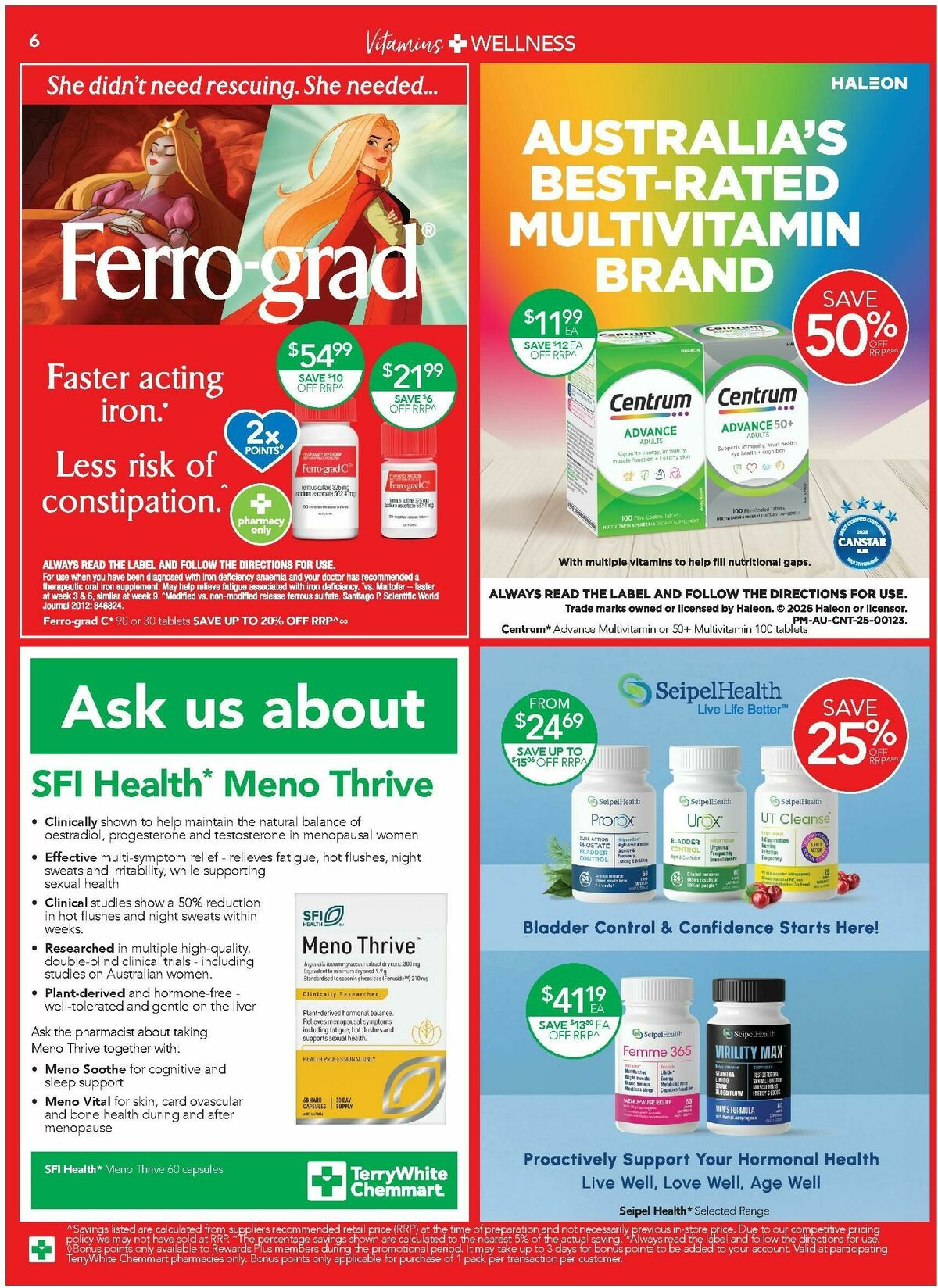 TerryWhite Chemmart Catalogues from 26 March
