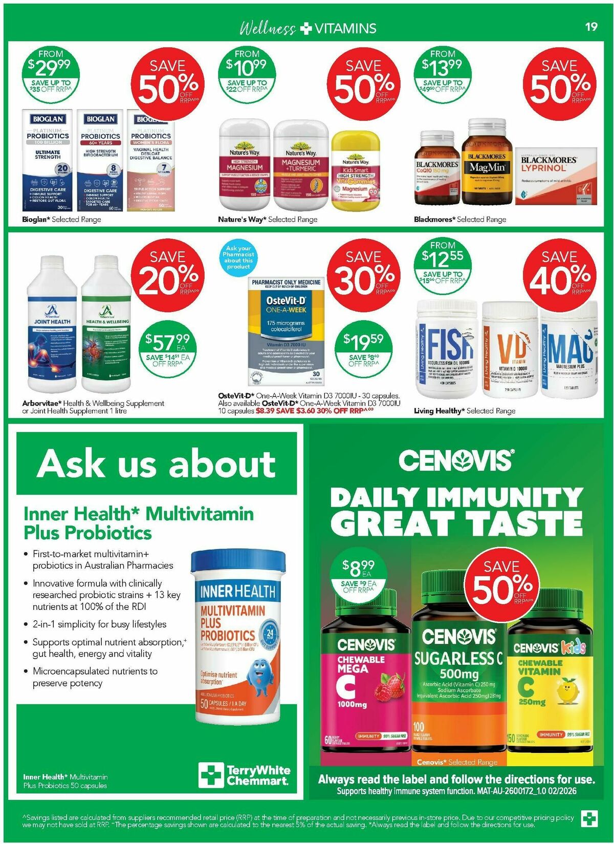 TerryWhite Chemmart Catalogues from 16 April