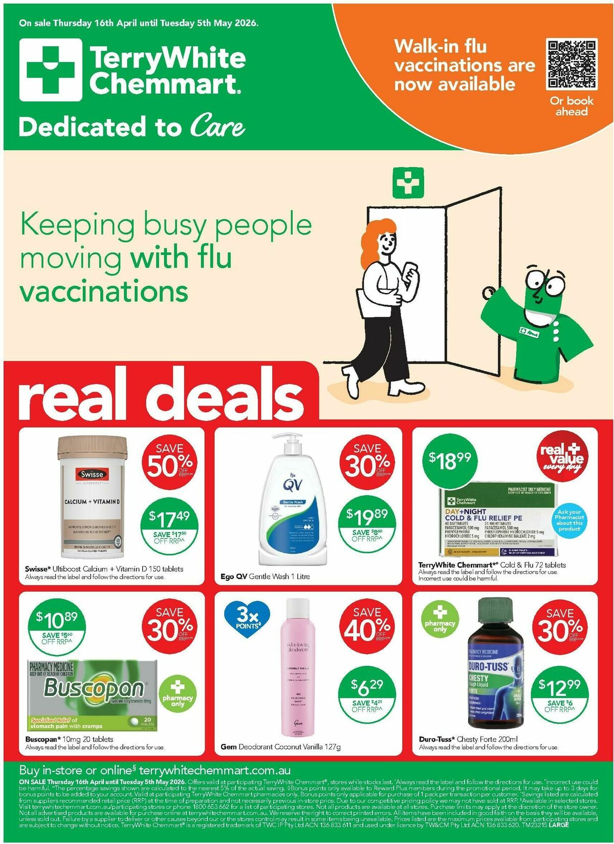 TerryWhite Chemmart Catalogues from 16 April