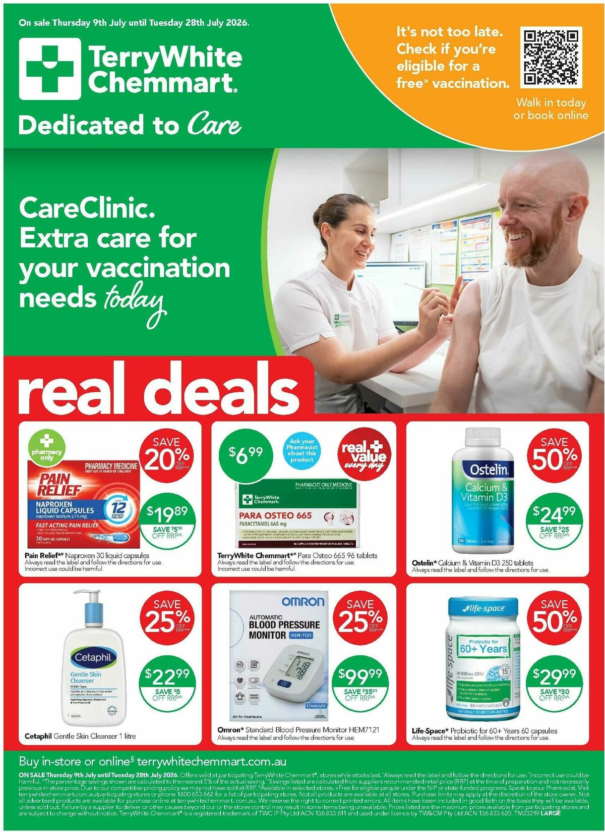 TerryWhite Chemmart Catalogues from 9 July