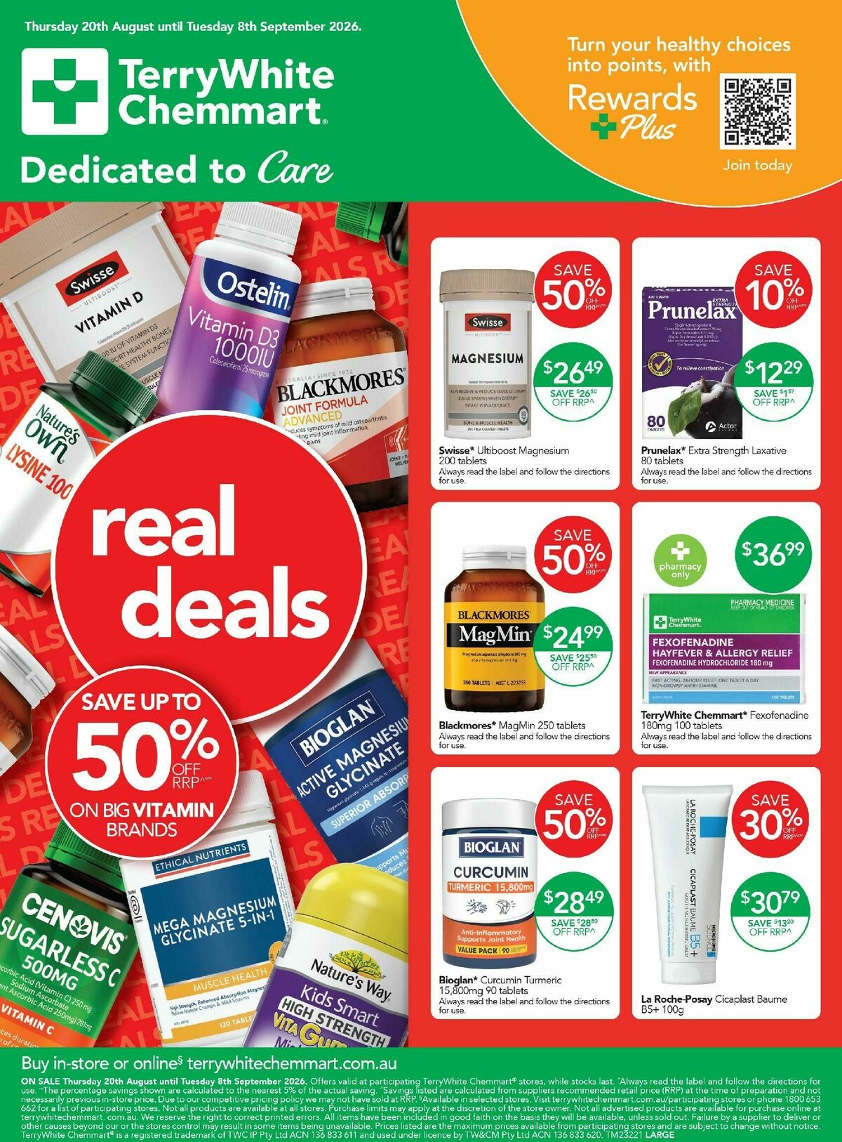 TerryWhite Chemmart Catalogues from 20 August