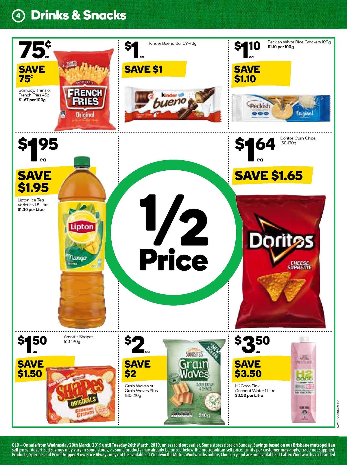 Woolworths Catalogues from 20 March