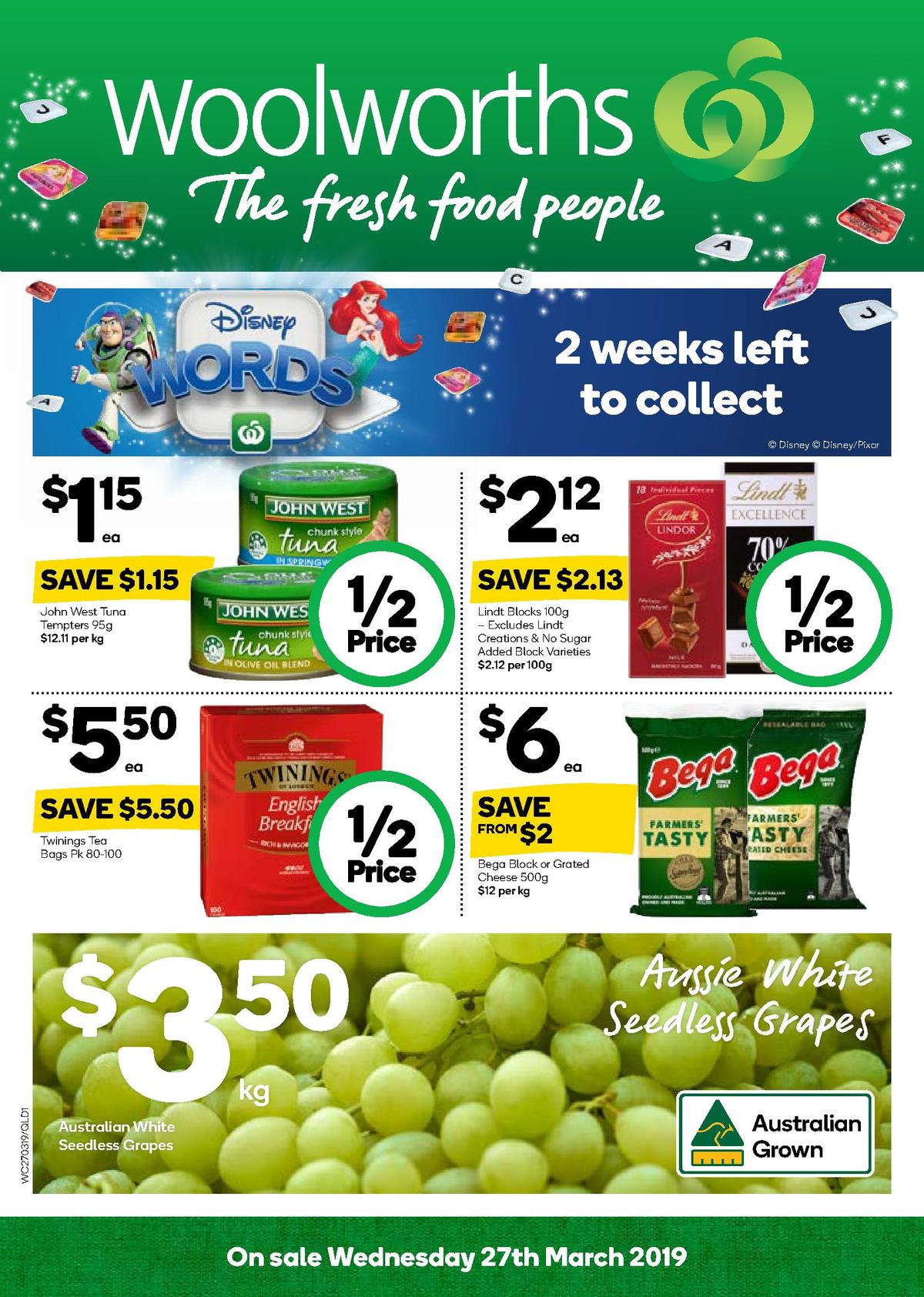 Woolworths Catalogues from 27 March