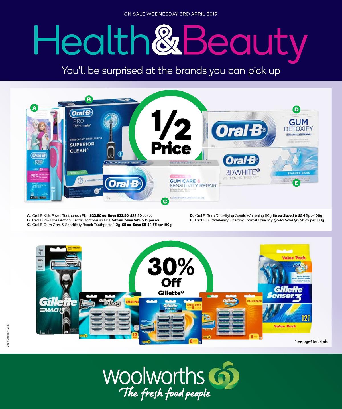 Woolworths Health & Beauty Catalogues from 3 April