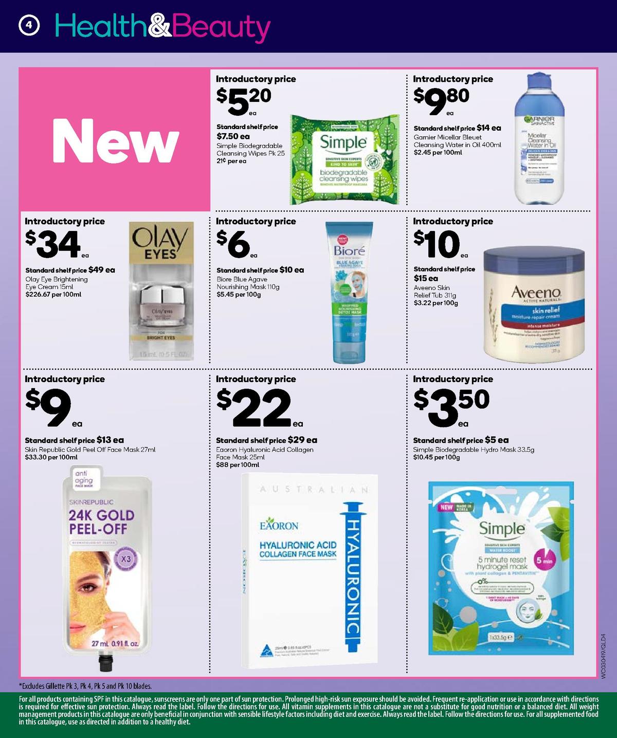 Woolworths Health & Beauty Catalogues from 3 April