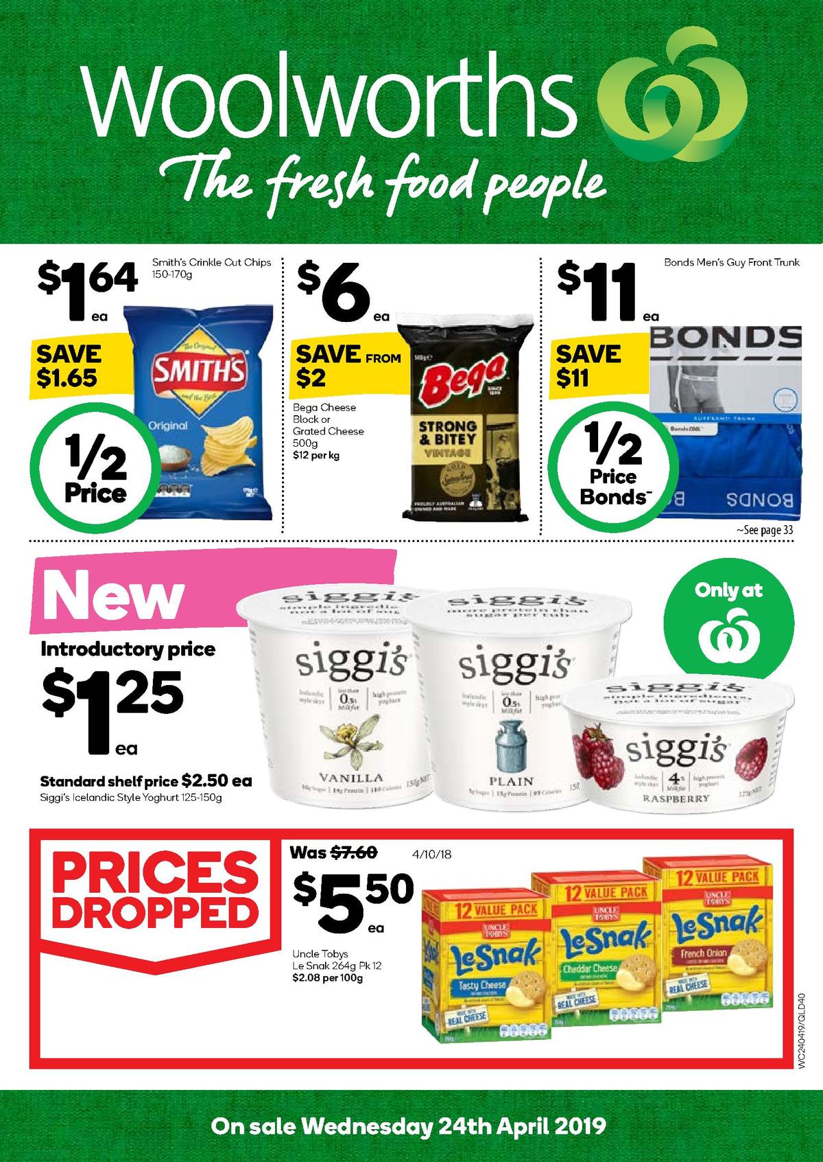 Woolworths Catalogues from 24 April