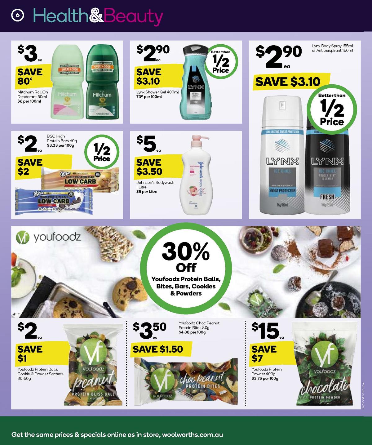 Woolworths Health & Beauty Catalogues from 10 July