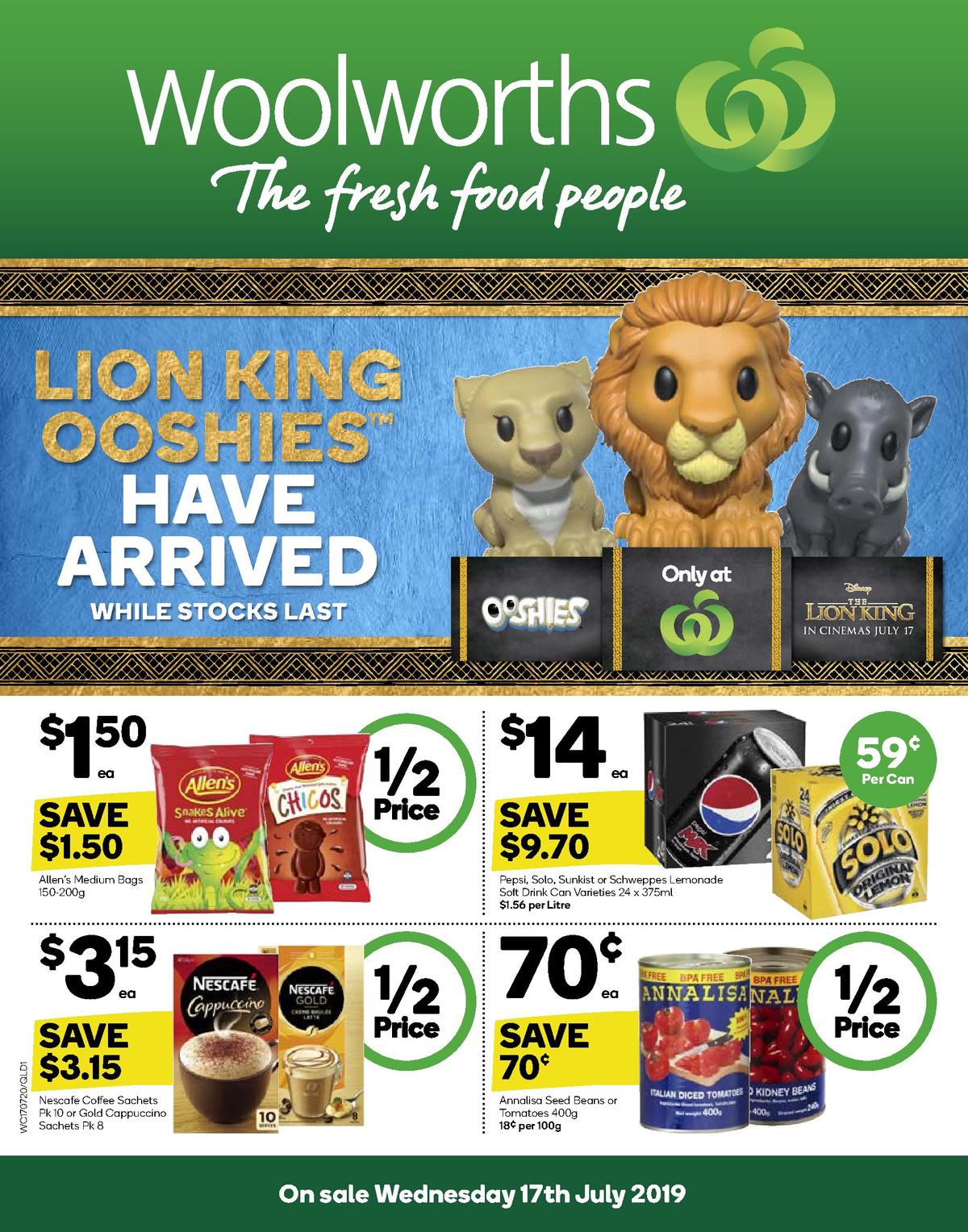 Woolworths Catalogues from 17 July