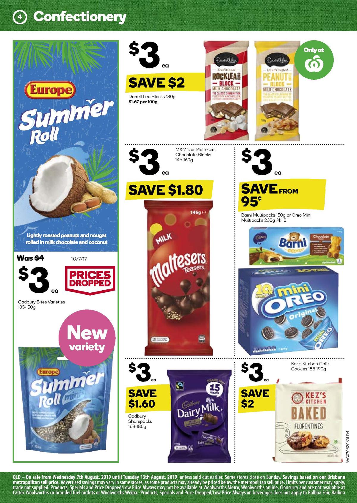 Woolworths Catalogues from 7 August