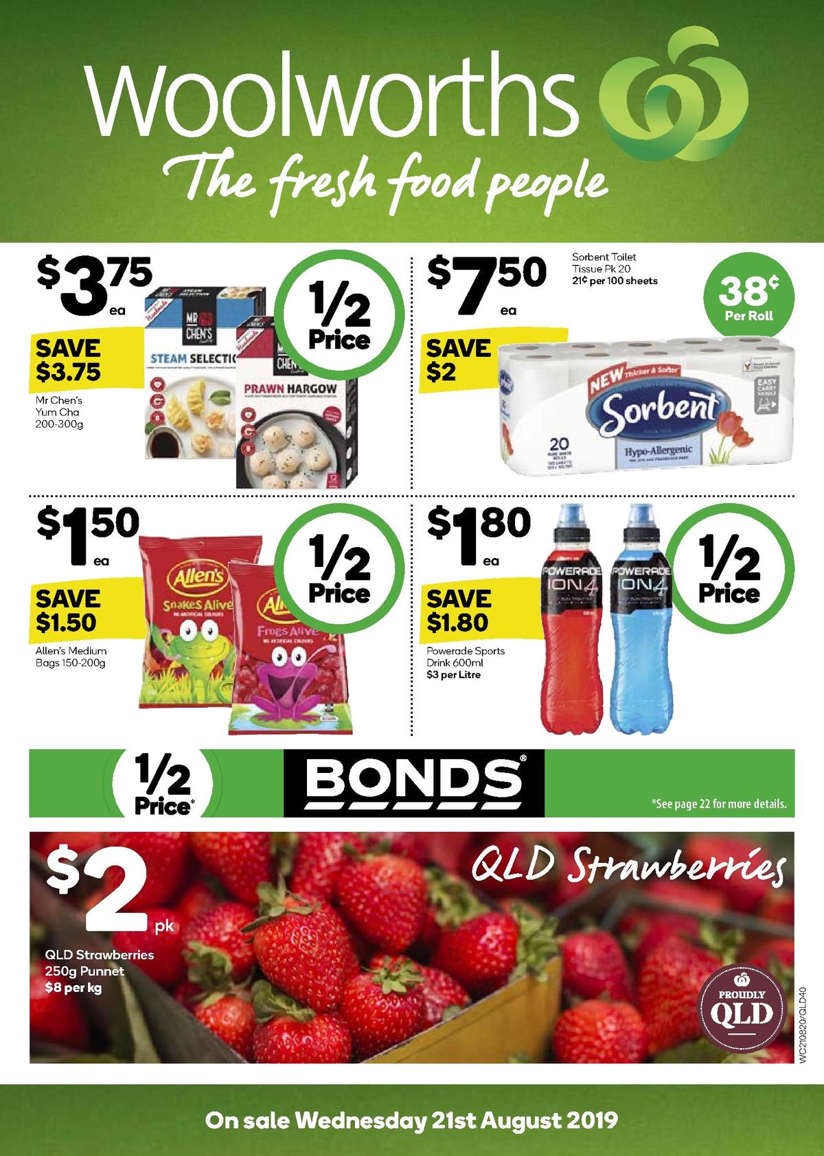 Woolworths Catalogues from 21 August