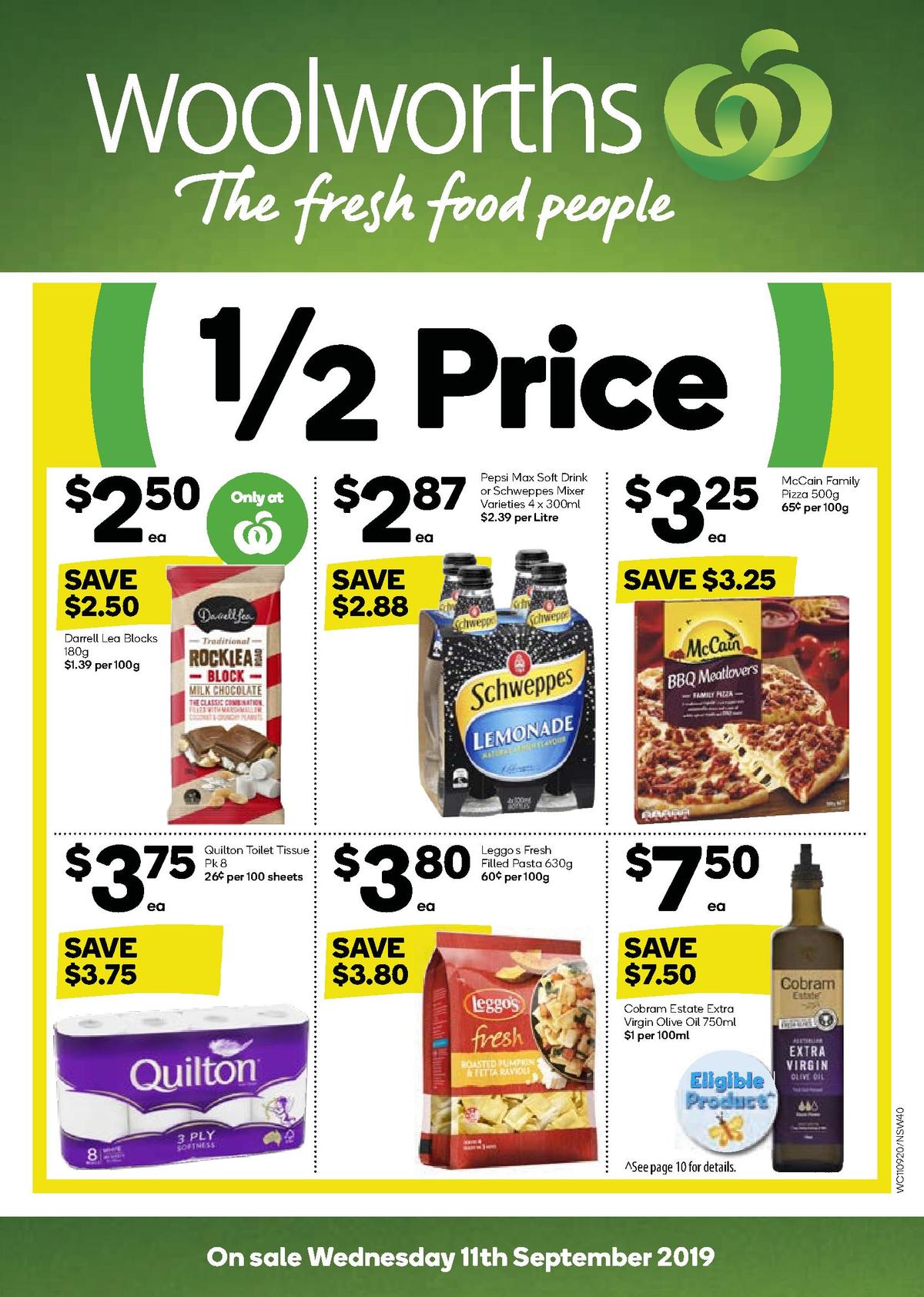 Woolworths Catalogues from 11 September