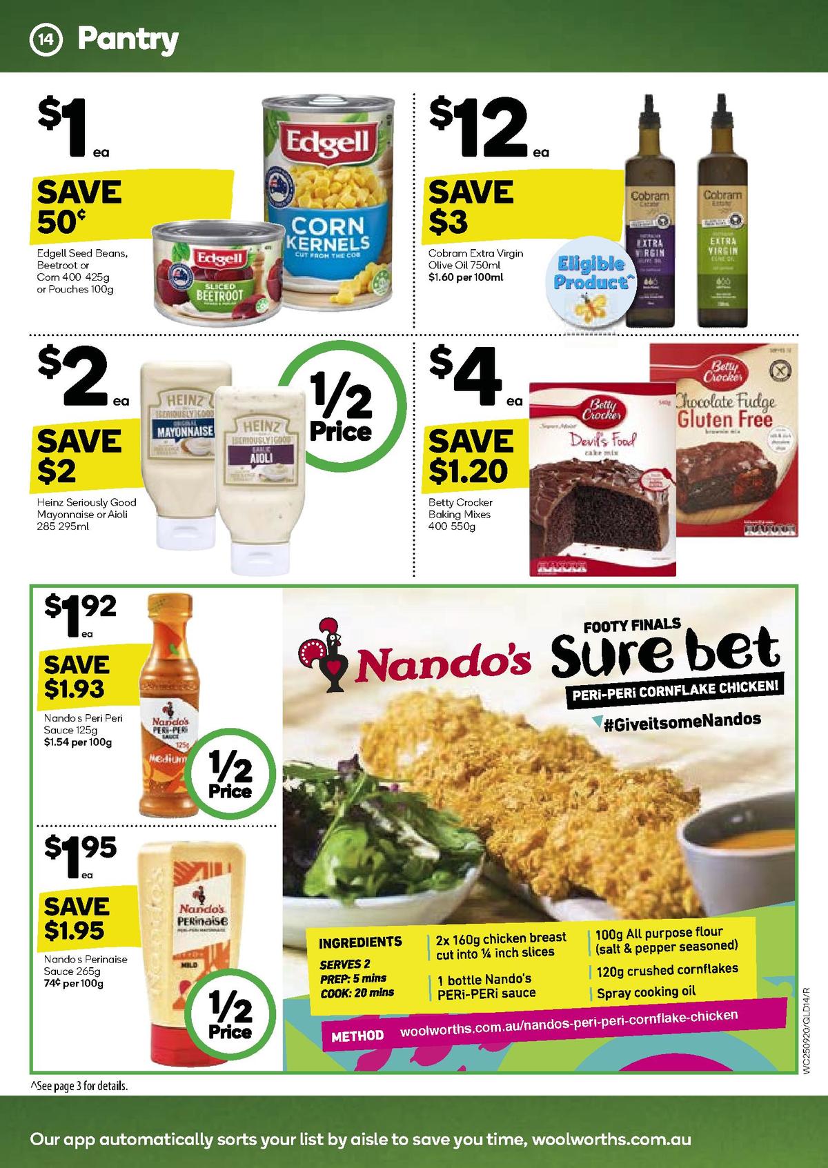 Woolworths Catalogues from 25 September