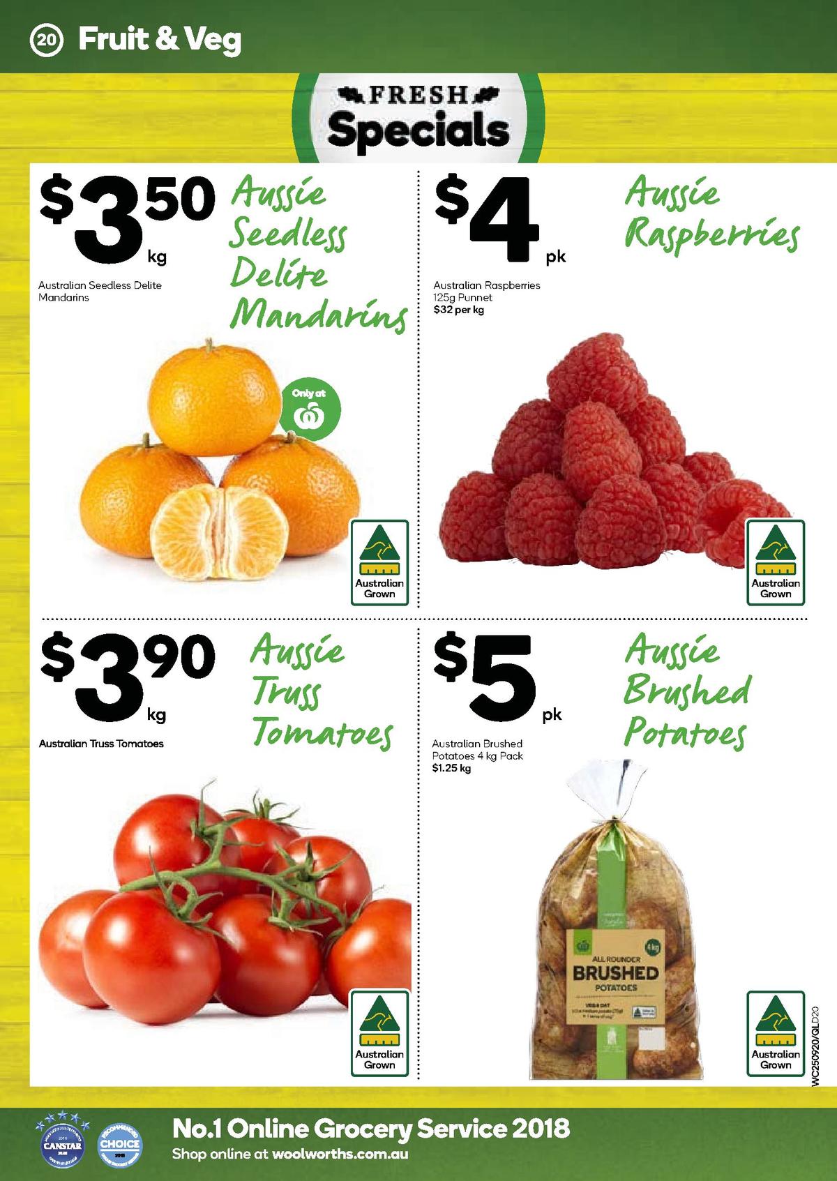Woolworths Catalogues from 25 September