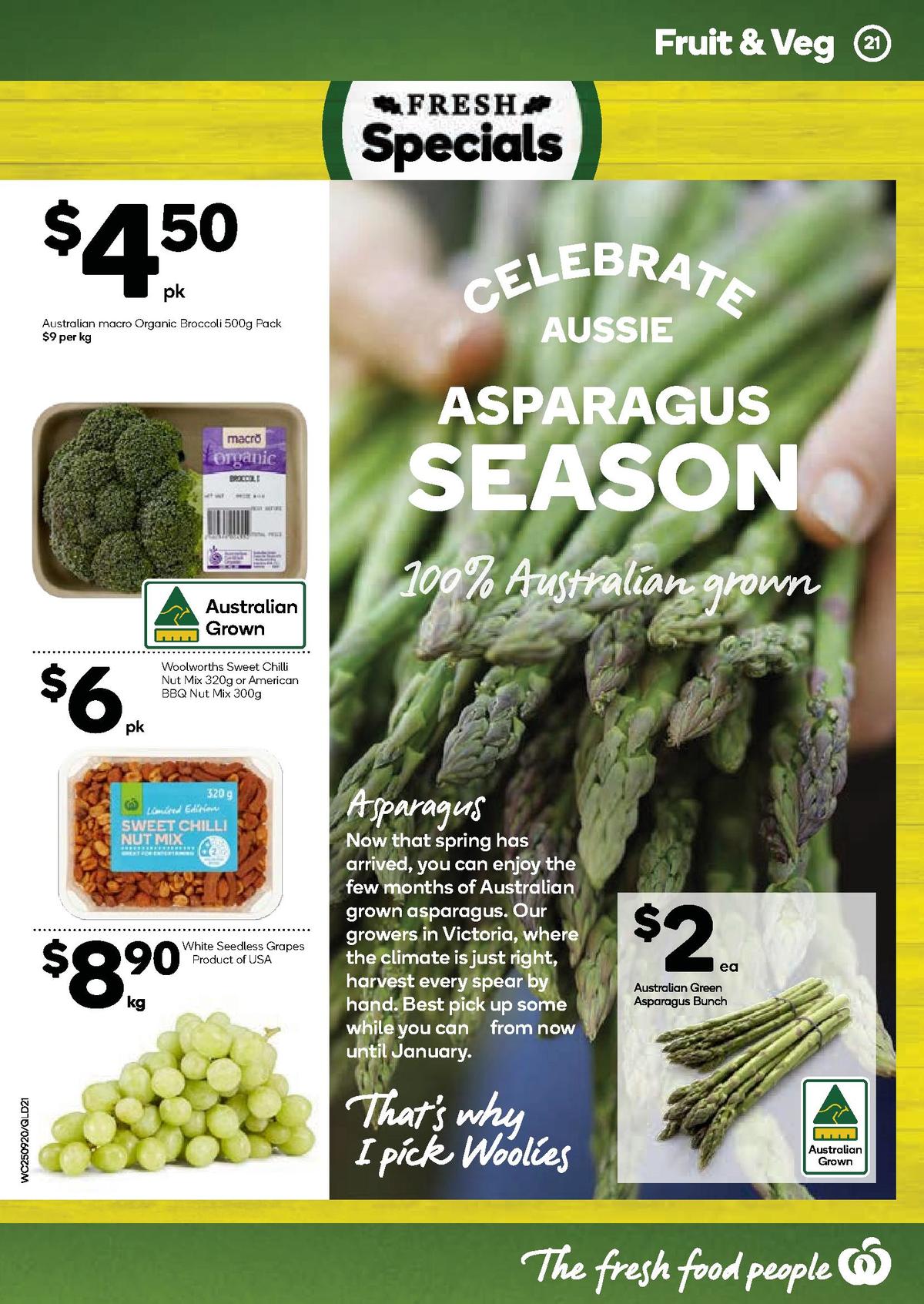 Woolworths Catalogues from 25 September