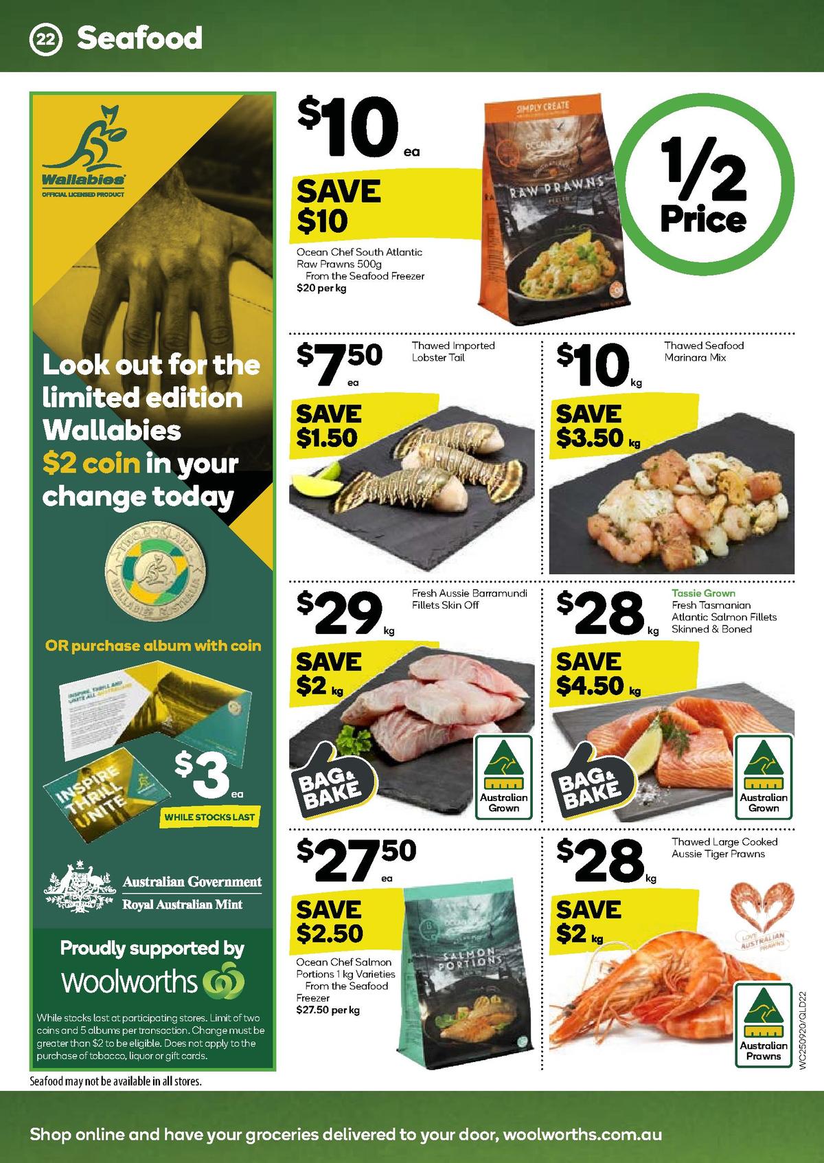 Woolworths Catalogues from 25 September