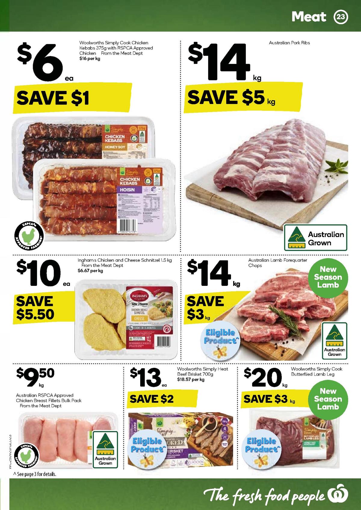Woolworths Catalogues from 25 September