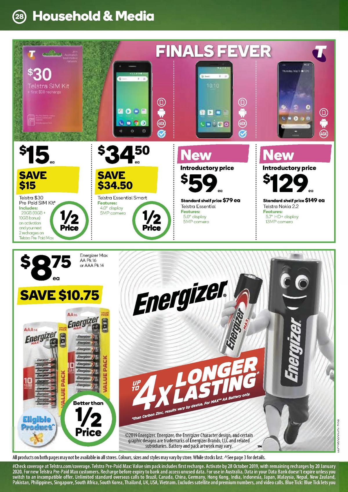 Woolworths Catalogues from 25 September