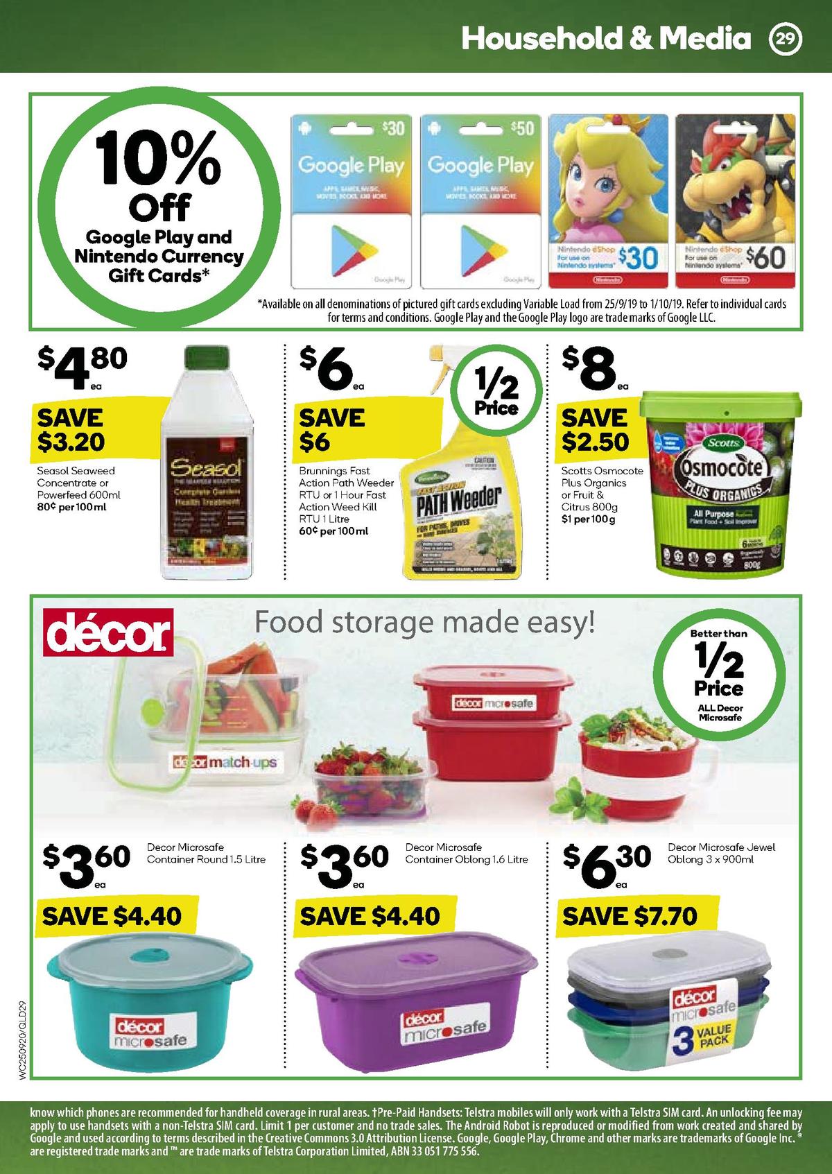 Woolworths Catalogues from 25 September
