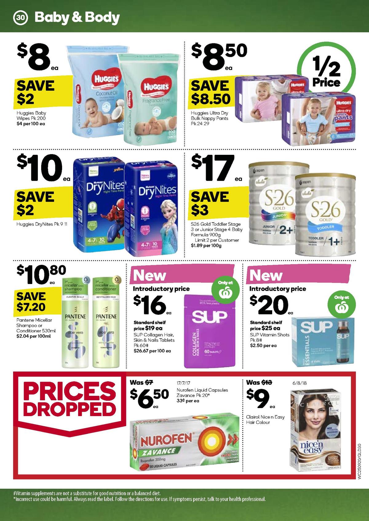 Woolworths Catalogues from 25 September