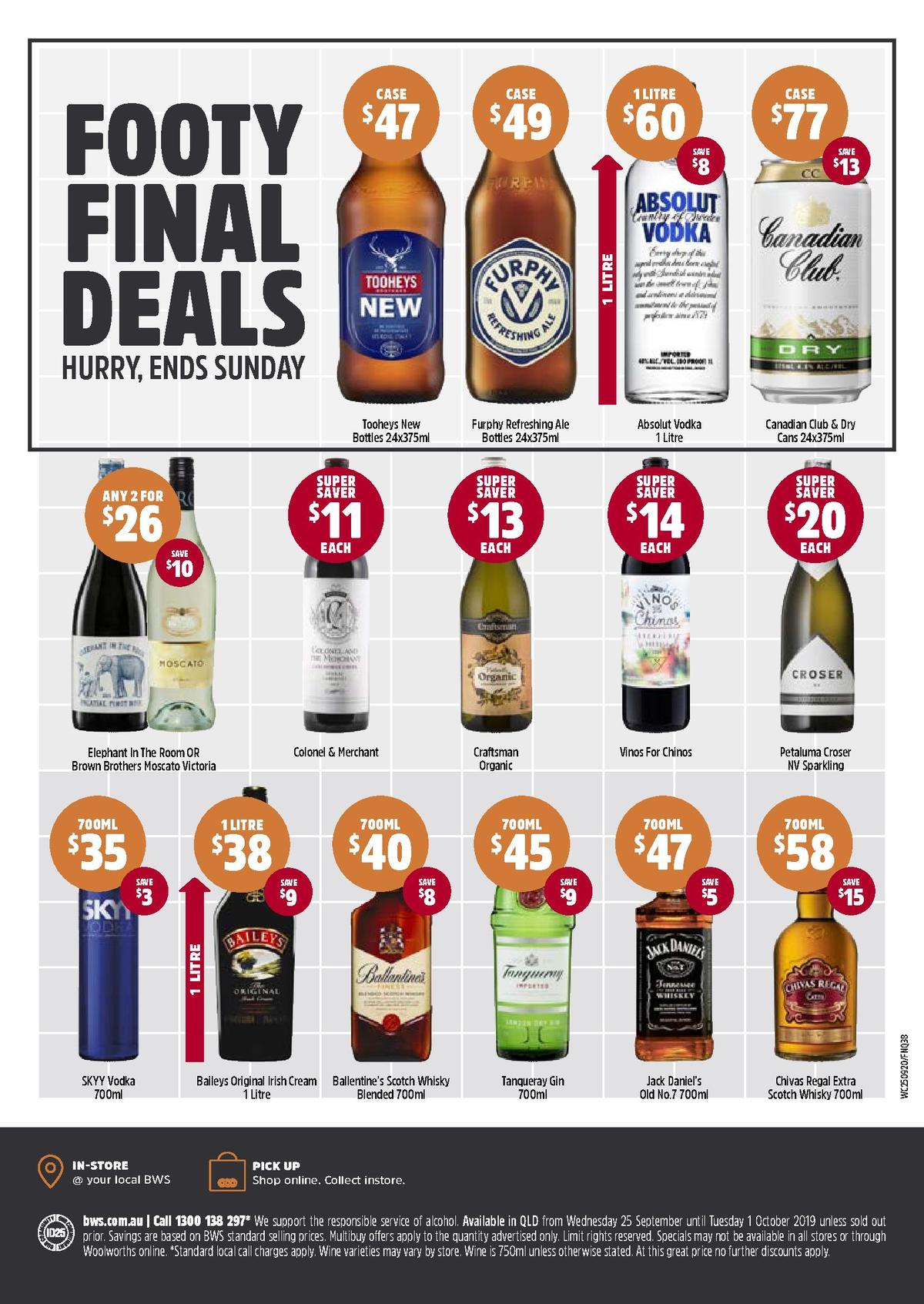 Woolworths Catalogues from 25 September