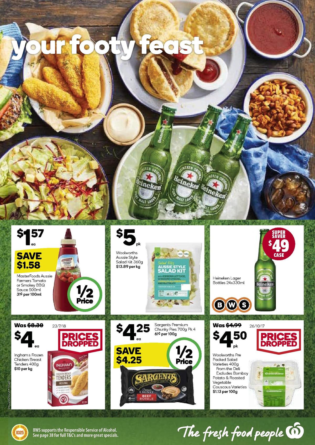 Woolworths Catalogues from 25 September
