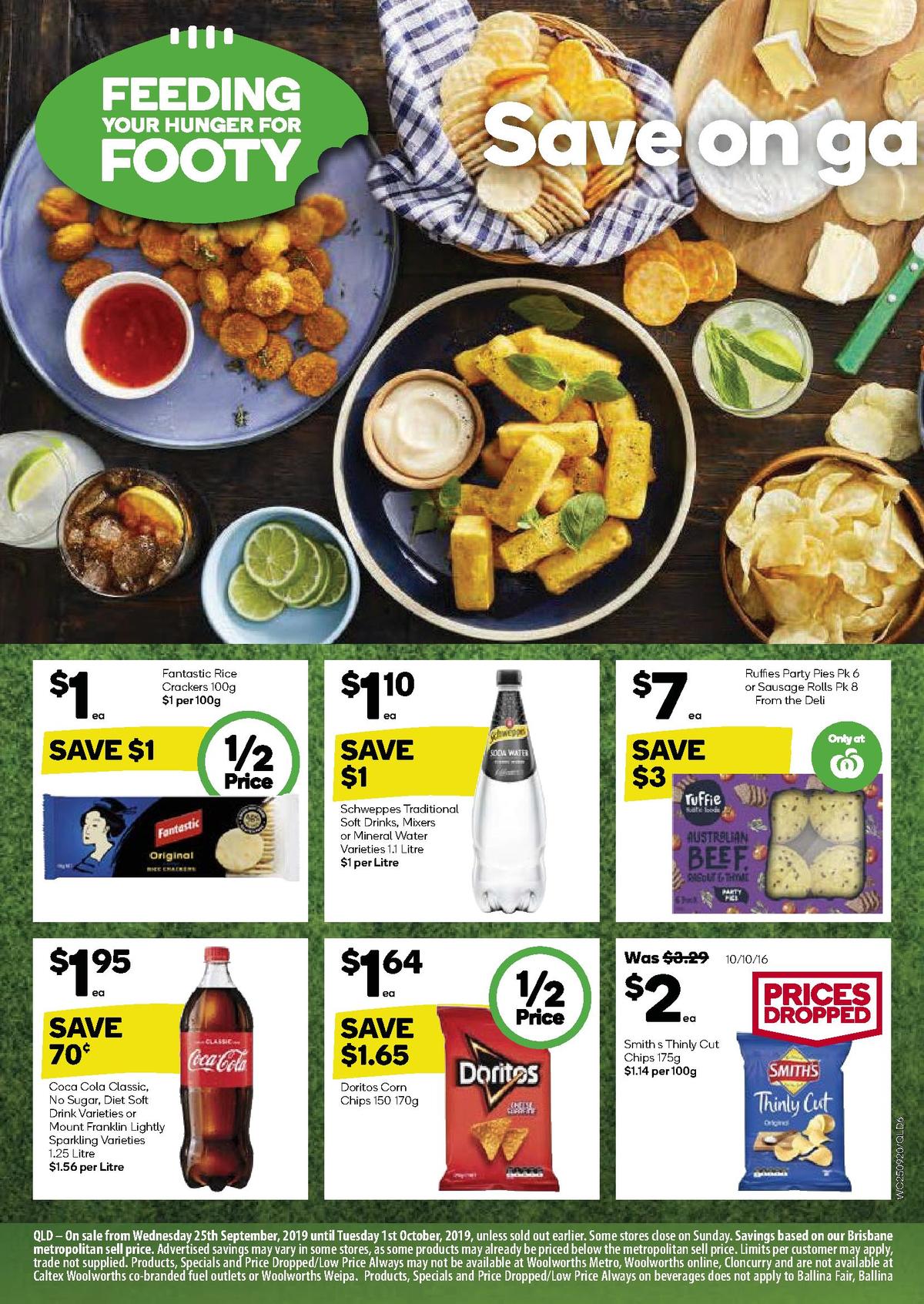 Woolworths Catalogues from 25 September