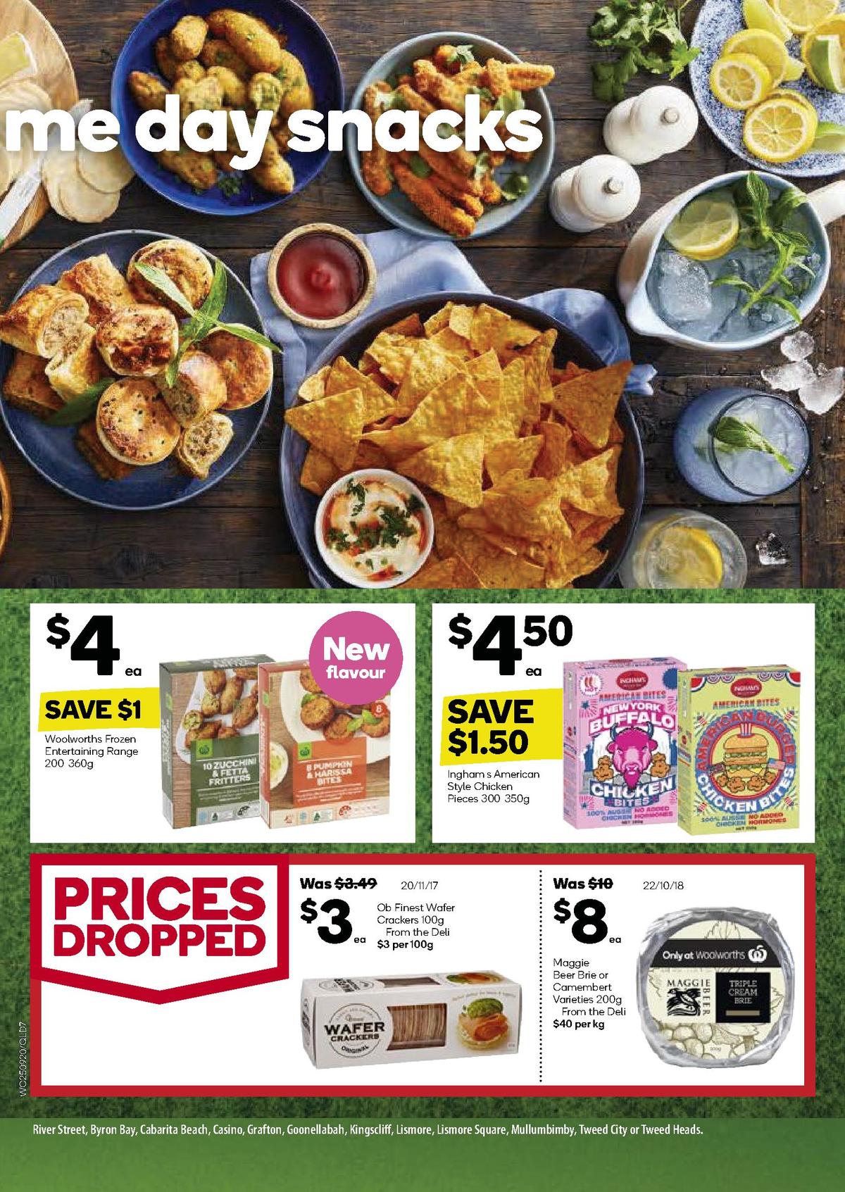 Woolworths Catalogues from 25 September